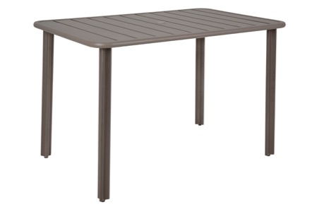 Vista Rectangular Aluminum Table