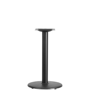 18" Round Restaurant Table Base with 3'' Diameter Column-Table Height