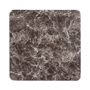 Square Grey Marble Laminate Table Top