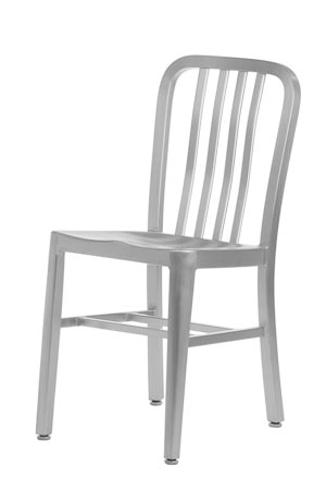 Aluminum Sandra Navy Style Chair