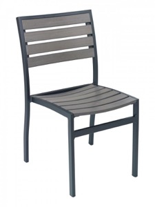 Largo Outdoor Aluminum Side Chair
