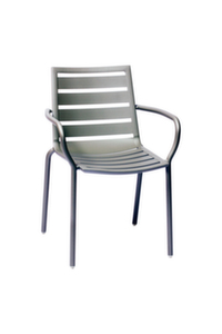 South Beach Aluminum Armchair