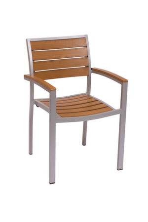 Largo Outdoor Aluminum Arm Chair