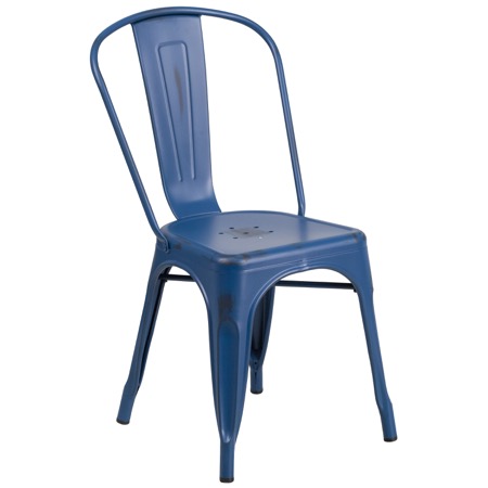 Tolix Distressed Indoor-Outdoor Chair