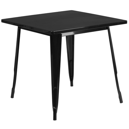 Square Tolix Cafe Table-31.5''