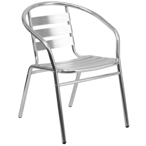 Budget Collection Outdoor Restaurant Arm Chair