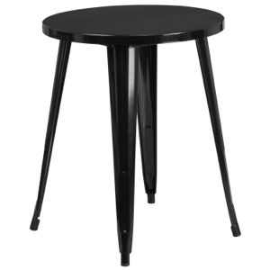 24" Round Tolix Cafe Table