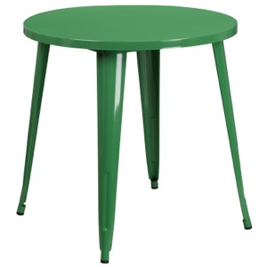 30" Round Tolix Cafe Table