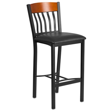 Jade Vertical Back Barstool