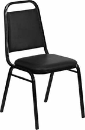 Trapezoidal  Back Stacking Banquet Chair with 1.5'' Thick Seat