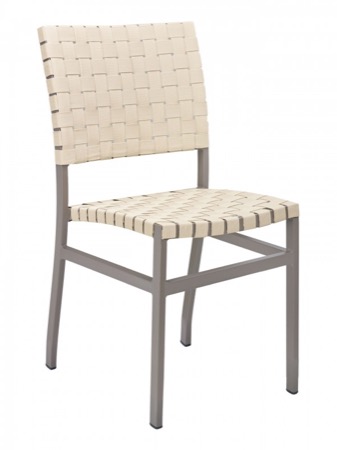 Zander Aluminum Outdoor Side Chair