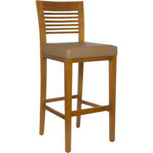 Decorative Ladder Back Barstool