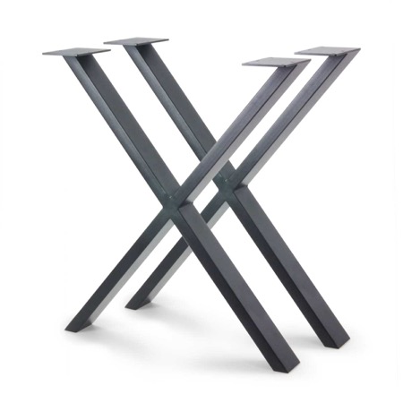 Metal Table Base-X